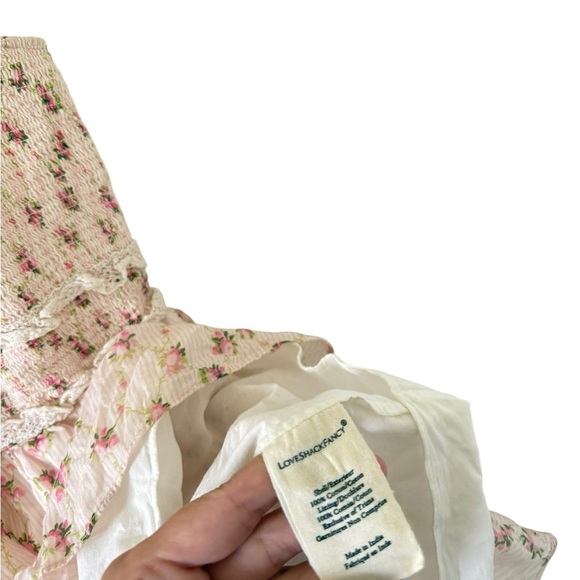 LoveShackFancy Sunshine Dress in Cherry Kisses - Picture 5 of 11